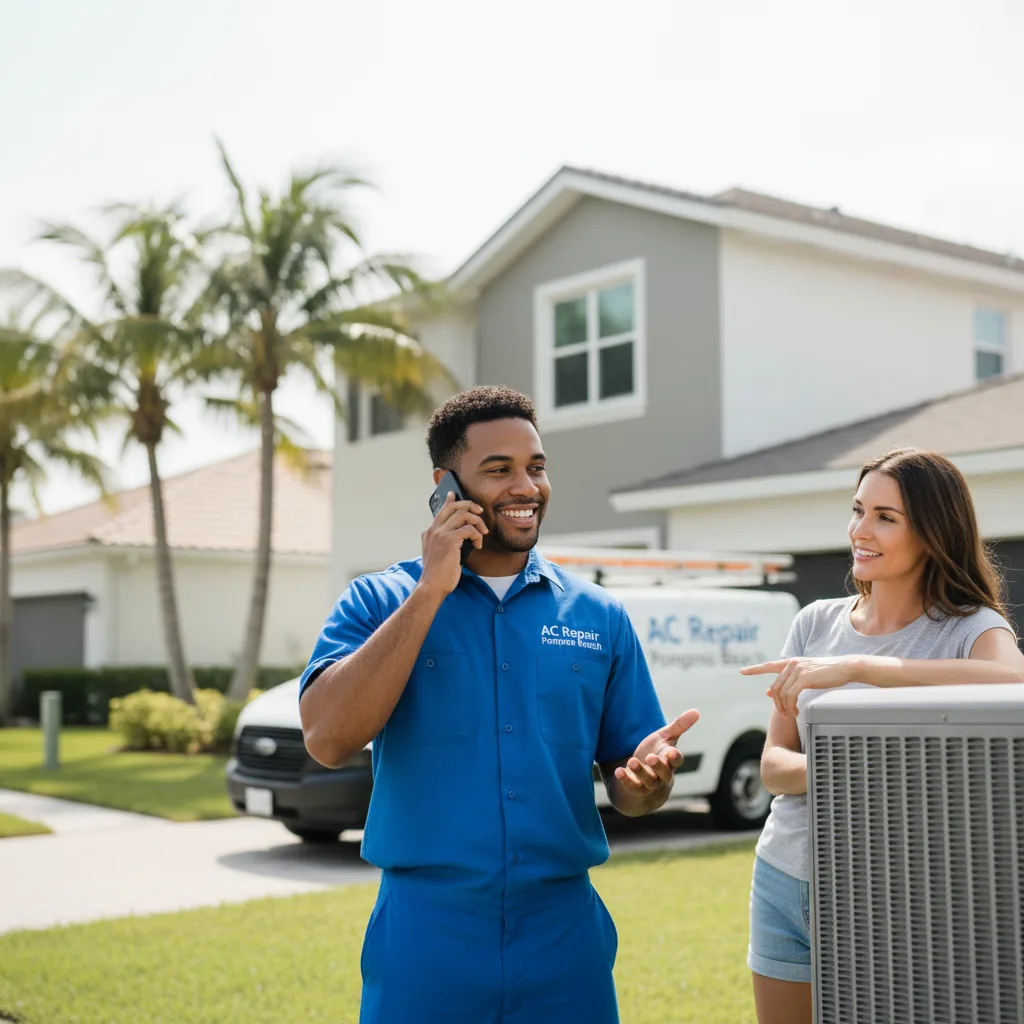 AC Repair Pompano Beach customer support in Commercial Point